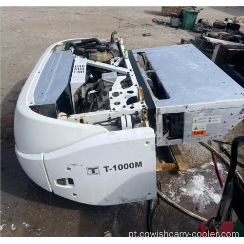 Thermo King usou unidades MD200 MD300 T600M T800M T1000M Unidade de refrigeração de segunda mão funciona bem e de boa qualidade para venda